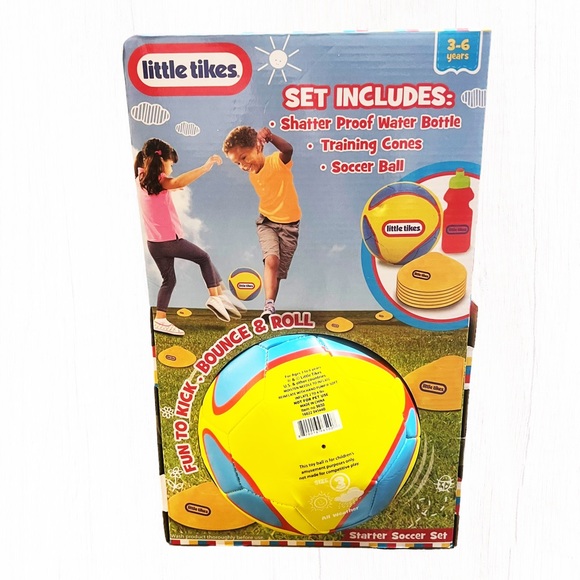Little Tikes Games Little Tikes Soccer Starter Set Ball Water